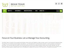 Tablet Screenshot of beanteam.com